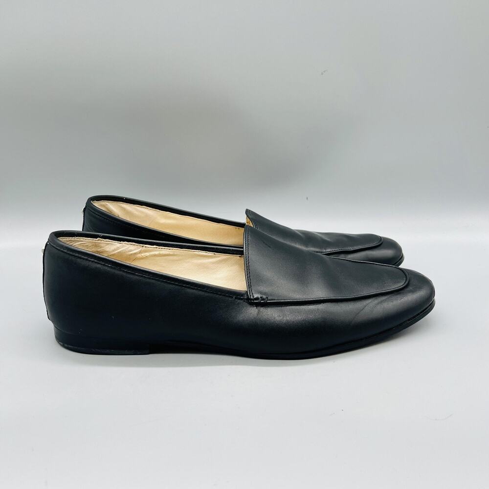 Sam Edelman Shoes Mens 12 Black Leather Leon Slip On Loafers Dress Oxford Casual